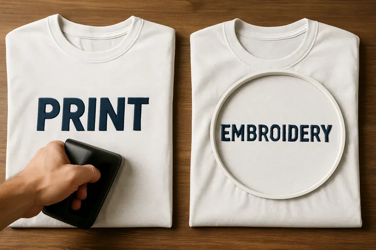 Bedrukken versus borduren: wat past bij jou?