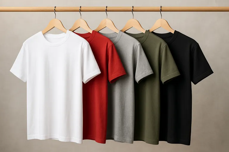 Breed assortiment aan t shirts